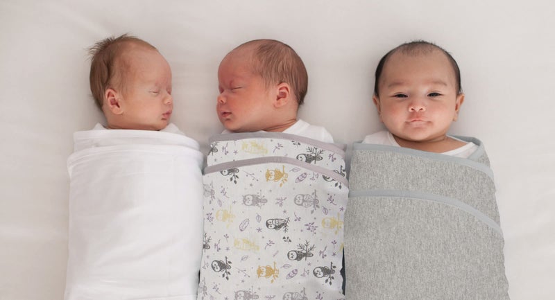 Miracle Blanket بطانية السواحل المعجزة - ساعد مولودك الجديد على النوم لفترة أطول - كيس نوم ناعم وآمن للرضع - بطانية سواحل سهلة الاستخدام لطفل هادئ (بوم في الغابة) - Image 2